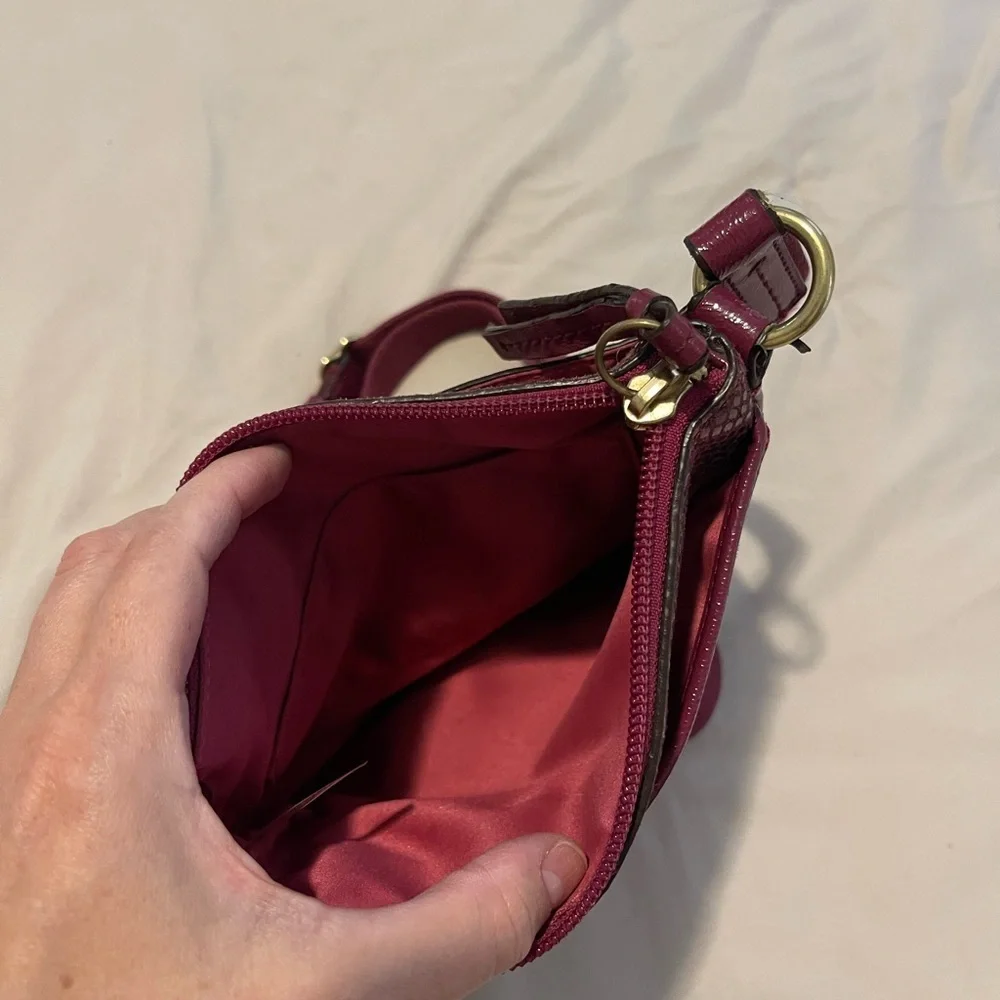 Coach crossbody snake